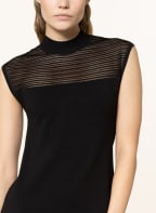 HUGO Strickkleid SWITTY, Farbe: SCHWARZ (Bild 1)