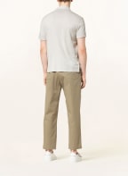 Officine Générale Jersey-Poloshirt, Farbe: HELLGRAU (Bild 1)