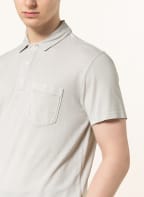 Officine Générale Jersey-Poloshirt, Farbe: HELLGRAU (Bild 1)