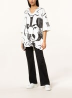 FrogBox Hoodie-Kleid mit Schmucksteinen, Farbe: WEISS (Bild 1)