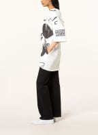 FrogBox Hoodie-Kleid mit Schmucksteinen, Farbe: WEISS (Bild 1)