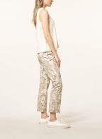 CAMBIO Chinos with decorative gems, Color: BEIGE (Image 1)