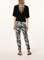 CAMBIO Hose JORDEN im Jogging-Stil, Farbe: SCHWARZ/ CREME/ HELLGRAU (Bild 1)
