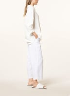 CAMBIO Culotte AMY mit Leinen, Farbe: WEISS (Bild 1)