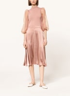 TED BAKER Kleid LHARRA im Materialmix mit 3/4-Arm, Farbe: ROSÉ (Bild 1)