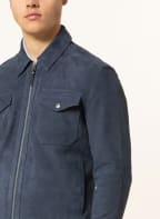 REISS Lederjacke PIKE, Farbe: BLAU (Bild 1)