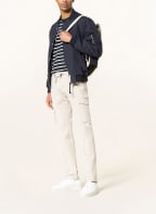 RAINS Backpack MINI, Color: ECRU/ BLACK (Image 1)