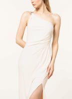 LAUREN RALPH LAUREN One-Shoulder-Kleid, Farbe: CREME (Bild 1)