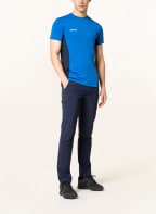 MAMMUT T-Shirt SERTIG mit Mesh-Einsatz, Farbe: BLAU/ DUNKELBLAU (Bild 1)
