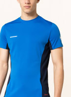 MAMMUT T-Shirt SERTIG mit Mesh-Einsatz, Farbe: BLAU/ DUNKELBLAU (Bild 1)