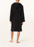 EA7 EMPORIO ARMANI Unisex-Bademantel mit Kapuze , Farbe: SCHWARZ (Bild 1)