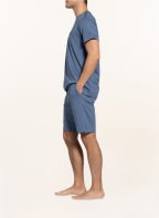 JOCKEY Schlafshorts NIGHT & DAY, Farbe: BLAUGRAU (Bild 1)