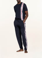 TOMMY HILFIGER Lounge-Hose, Farbe: DUNKELBLAU/ WEISS/ DUNKELROT (Bild 1)