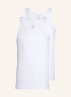 BALDESSARINI 2er-Pack Unterhemden , Farbe: WEISS (Bild 1)
