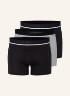 SCHIESSER 3er-Pack Boxershorts 95/5, Farbe: SCHWARZ/ HELLGRAU (Bild 1)