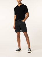 Nudie Jeans Jeans-Shorts JOSH, Farbe: B26 Black Water Denim (Bild 1)
