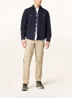 THE NORTH FACE Outdoor shirt VALLEY, Color: DARK BLUE (Image 1)