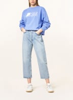 SPORTY & RICH Sweatshirt, Farbe: HELLBLAU/ WEISS (Bild 1)