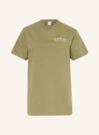 SPORTY & RICH T-Shirt, Farbe: OLIV/ WEISS (Bild 1)