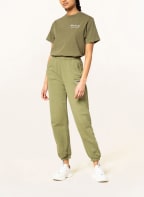 SPORTY & RICH T-Shirt, Farbe: OLIV/ WEISS (Bild 1)