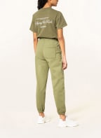 SPORTY & RICH T-Shirt, Farbe: OLIV/ WEISS (Bild 1)