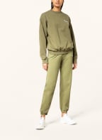 SPORTY & RICH Sweatpants, Farbe: OLIV/ WEISS (Bild 1)