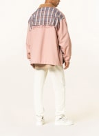 Acne Studios Oversized-Jacke, Farbe: ROSÉ/ HELLBLAU/ BRAUN (Bild 1)