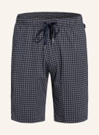 CALIDA Lounge-Shorts REMIX 4, Farbe: WEISS/ DUNKELBLAU (Bild 1)