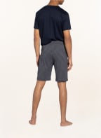 CALIDA Lounge-Shorts REMIX 4, Farbe: WEISS/ DUNKELBLAU (Bild 1)