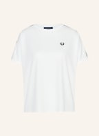 FRED PERRY T-Shirt mit Galonstreifen, Farbe: WEISS (Bild 1)