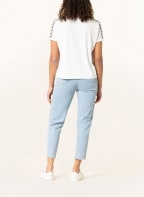 FRED PERRY T-Shirt mit Galonstreifen, Farbe: WEISS (Bild 1)