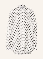 BALENCIAGA Oversized-Hemdbluse, Farbe: WEISS/ SCHWARZ (Bild 1)