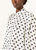 BALENCIAGA Oversized-Hemdbluse, Farbe: WEISS/ SCHWARZ (Bild 1)