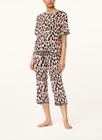 DKNY 3/4-Schlafanzug BRIGHT IDEA, Farbe: HELLORANGE/ SCHWARZ/ ORANGE (Bild 1)