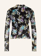 PUMA Longsleeve CRYSTAL GALAXY aus Mesh, Farbe: SCHWARZ/ HELLGELB/ LILA (Bild 1)