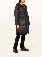 CLOSED Quilted coat, Color: BLACK (Image 1)