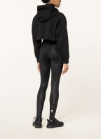 adidas by Stella McCartney Cropped-Sweatjacke, Farbe: SCHWARZ (Bild 1)