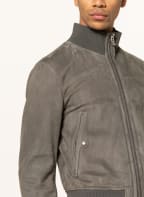 TOM FORD Leather jacket , Color: GRAY (Image 1)