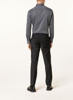 BOSS Jerseyhemd HANK Slim Fit , Farbe: SCHWARZ/ GRAU (Bild 1)