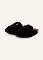 TORY BURCH Pantoletten MAMMOTH aus Echtfell, Farbe: SCHWARZ (Bild 1)