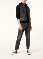 SAVE THE DUCK Quilted vest GIGA, Color: BLACK (Image 1)
