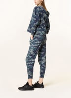Nike Oversized hoodie GET FIT, Color: DARK BLUE/ WHITE/ GRAY (Image 1)