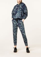 Nike 7/8 sweatpants DRI-FIT GET FIT, Color: DARK BLUE/ LIGHT GRAY/ WHITE (Image 1)
