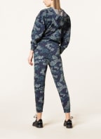 Nike 7/8 sweatpants DRI-FIT GET FIT, Color: DARK BLUE/ LIGHT GRAY/ WHITE (Image 1)