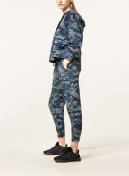 Nike 7/8 sweatpants DRI-FIT GET FIT, Color: DARK BLUE/ LIGHT GRAY/ WHITE (Image 1)