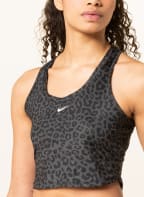Nike Cropped-Top DRI-FIT ONE, Farbe: SCHWARZ/ DUNKELGRAU (Bild 1)