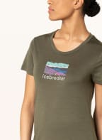 icebreaker T-Shirt TECH LITE II aus Merinowolle, Farbe: OLIV (Bild 1)