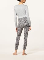 icebreaker Outdoor-Tights FASTRAY mit Merinowolle, Farbe: SCHWARZ/ GRAU (Bild 1)