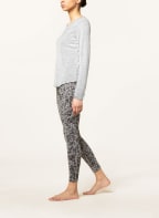 icebreaker Outdoor-Tights FASTRAY mit Merinowolle, Farbe: SCHWARZ/ GRAU (Bild 1)
