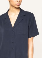 darling harbour Lounge shirt, Color: DARK BLUE (Image 1)